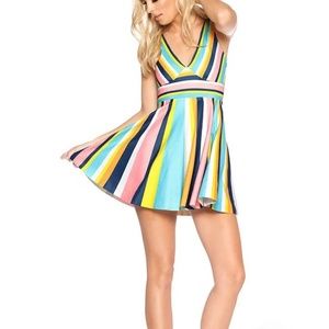 Blackmilk Marilyn Ice Cream Dress